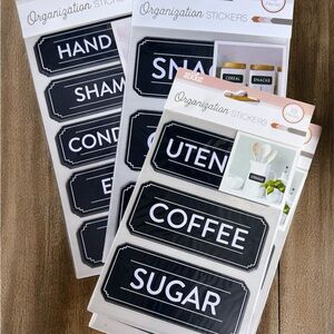 Sticko Organization Stickers Labels -  Selection